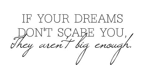 If Your Dreams Dont Scare You They Arent Big Enough Etsy Sticker