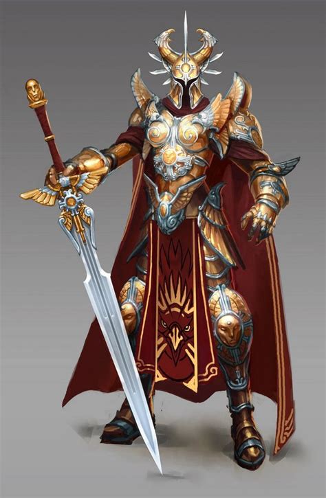 Armored Warrior Fantasy Pinterest Characters Knight