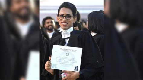 padma lakshmi becomes first transgender lawyer in kerala adani news