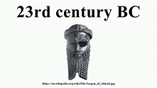 23rd century BC - YouTube