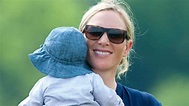 Zara Tindall looks besotted with baby son Lucas in first appearance ...