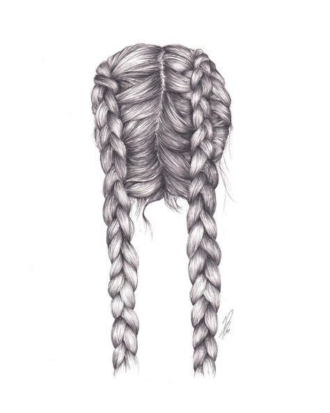 Super Hair Braids Drawing Art Ideas In 2020 Drawing Hair Braid Hair