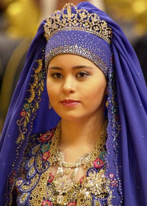 Princess Sarah Of Brunei Is Wearing Three Major All Diamond Pieces A