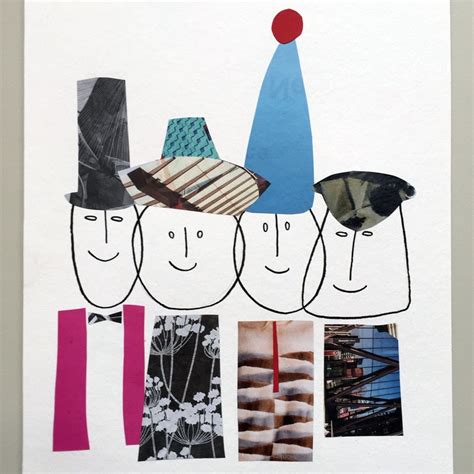 Make A Simple Collage · How To Make A Collages · Art On Cut Out Keep