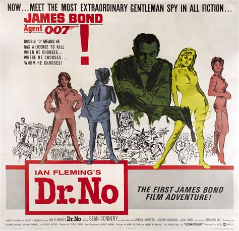 Dr No 1962 Poster Us James Bond Film Posters2020 Sothebys