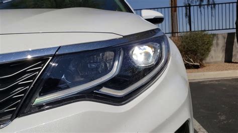 How To 2016 2018 Kia Optima Led Headlight Install Enlight Low And High