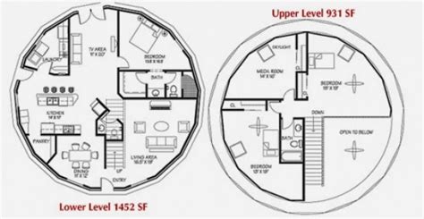 Sloping lot house plans (18). Monolithic Dome Home Plans - AyanaHouse