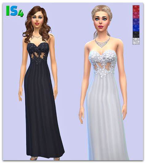 Irida Sims 4 Dress 50is • Sims 4 Downloads