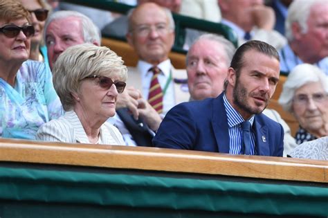 David Beckham Shares Rare Picture With His Mum For Day Out At Wimbledon