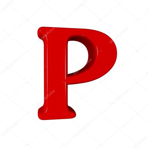 Single P Alphabet Letter — Stock Photo © Lovart 66404435