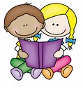 Free Clip Art Children Reading - Cliparts.co
