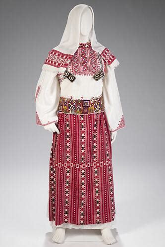 Ceremonial Costume Albanian Female Circa 1900