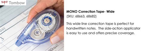 Tombows Guide To Buying Correction Tape Tombow Usa Blog