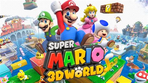 Super Mario 3d World Complete Walkthrough 4 Players Youtube