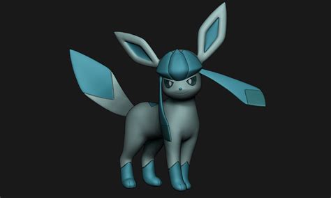 obj file pokemon glaceon・model to download and 3d print・cults