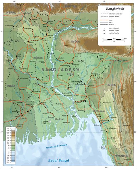 Maps Of Bangladesh Detailed Map Of Bangladesh In Engl Vrogue Co