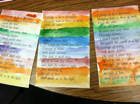 Art Project With Poem Cheryl A Russell