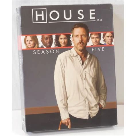 house md complete 5th season 5 disc dvd set brand new sealed 10 00 picclick