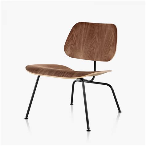 Eames Molded Plywood Lounge Chair With Metal Base By Charles And Ray