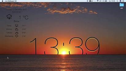 Weather Desktop Clock Backgrounds Mac Itl