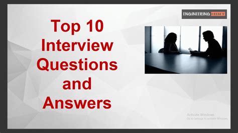 Top 10 Interview Questions And Answers How To Answer Youtube