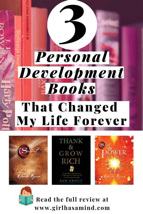 3 Personal Development Books That Changed My Life Forever Book Review