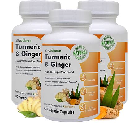 Best Turmeric Ginger Supplement Perfect Combination Of Superfood