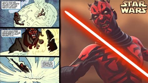 How Darth Maul Survived Being Cut In Half Full Story Canon Star