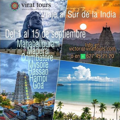 Viaje India Del Sursalida 01 De Septiembre 2020 Una Ruta Muy Especial