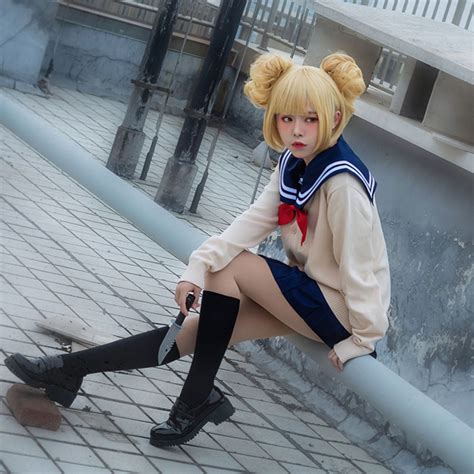 My Hero Academia Boku No Hero Akademia Himiko Toga Cosplay Costume