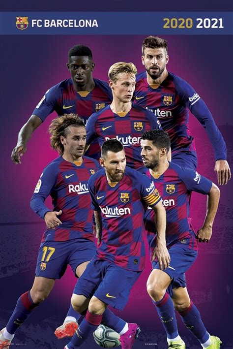 Futbol club barcelona, commonly referred to as barcelona and colloquially known as barça (ˈbaɾsə), is a spanish professional football club based in barcelona, that competes in la liga. Bestel de FC Barcelona 2020/2021 Poster op Europosters.nl