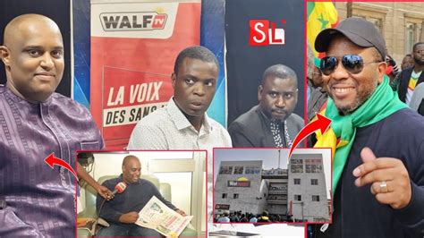 Coupure signal Bougane Guèye au chevet du groupe Walf YouTube