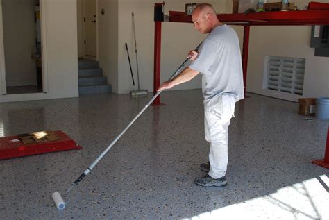 Do it yourself resin flooring. UCoat It Do-It-Yourself Epoxy Floor Coating Kit Install - Hot Rod Network