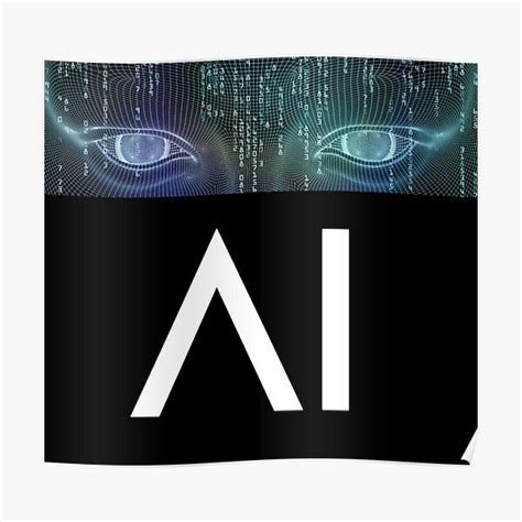 Artificial Intelligence Poster By Sweetlord Redbubble