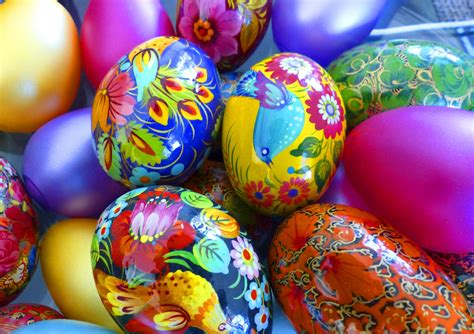 Painted Eggs For Easter Free Stock Photo Public Domain Pictures