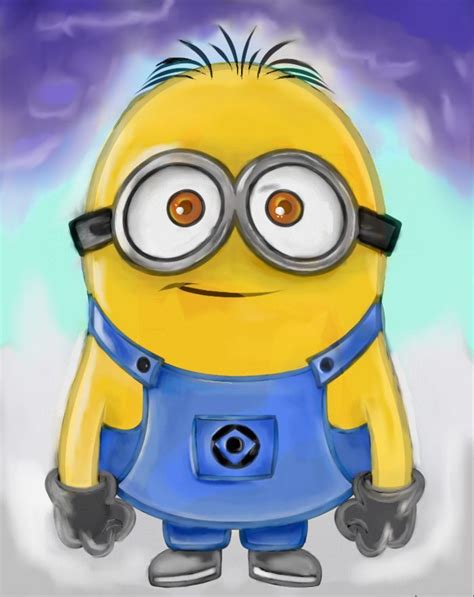 Minion First Painting By Im4jazzascotm On Newgrounds