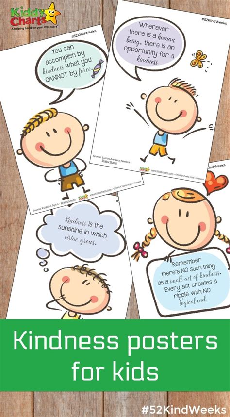 Printable Kindness Posters For Kids 52kindweeks