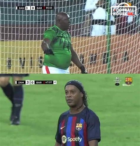 Footballhouseuk On Twitter Zambia Legends Beat Barça Legends 3 0 🇿🇲