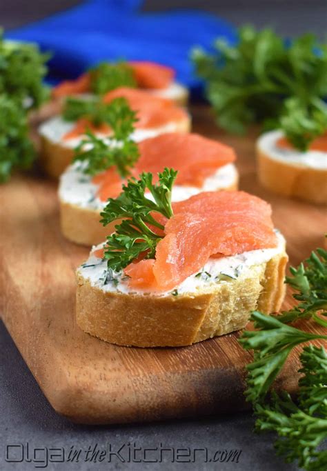 It also needed fresh cracked pepper and minced i love this recipe! Smoked Salmon Cream Cheese Tea Sandwiches - Olga in the ...