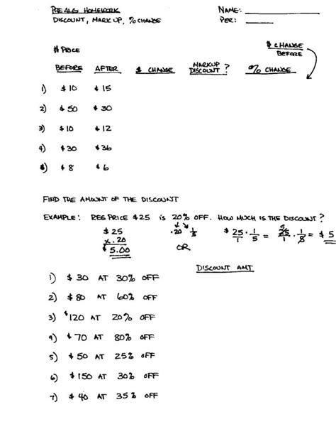 16 Best Images Of Finding Percent Worksheets 7th Grade — Db