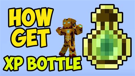 Minecraft How To Get An Bottle O Enchanting 2023 Youtube