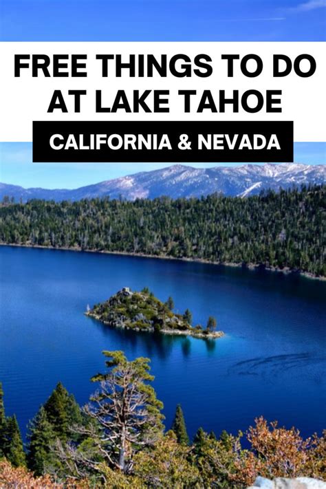 26 Free Things To Do In Lake Tahoe In Summer And Winter