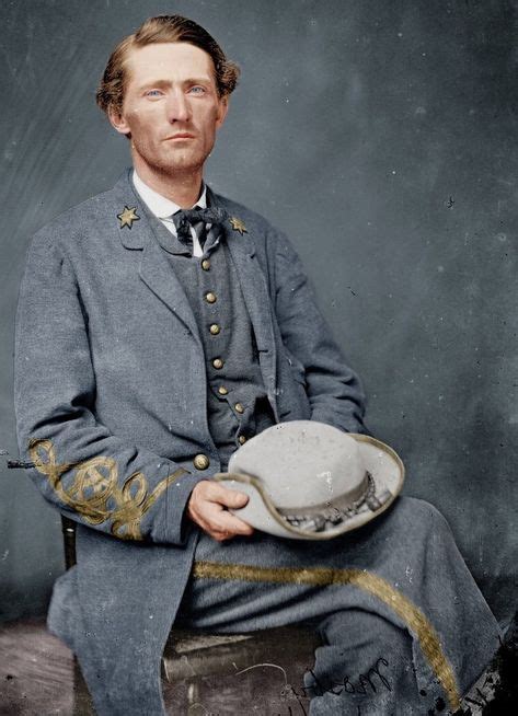 Colorized Photos Of Confederate Generals And Charismatic Figures Of The