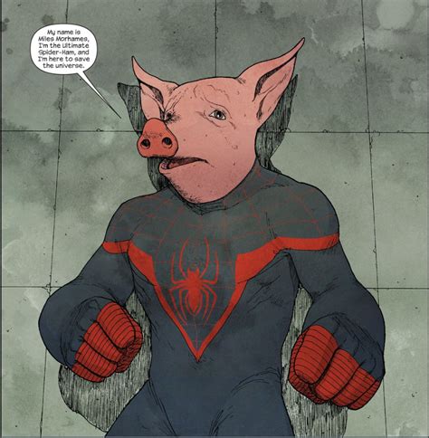 Ultimate Spider Ham Xpost From R Comicbooks R Spiderman