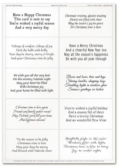 Short Sayings For Christmas Cards Christmas Desserts 2021