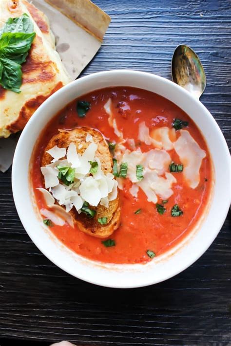 It's a healthy soup that packed with you can make this moroccan chickpea soup without it. 20-Minute Creamy Tomato & Basil Soup | Recipe | Soup recipes, Tomato basil soup, Homemade soup