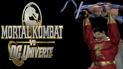 Mortal Kombat Vs Dc Universe Captain Marvel Playthrough Very Hard