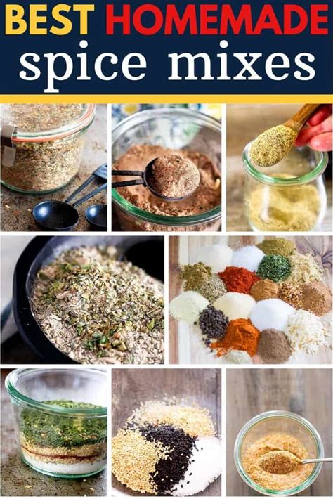 40 Spice Mixes And Seasoning Blends To Make Homemade