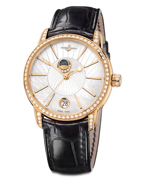 The 7 Exclusive Journal Ulysse Nardin Classico Lady Luna Watches For
