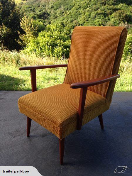 Individual and boho furniture to embrace. Funky chair in cool orange colour. | Armchair vintage ...